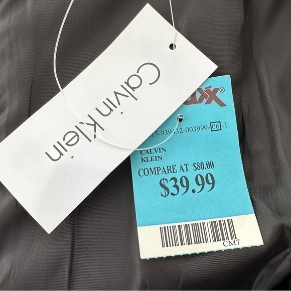 Calvin Klein mini skirt in a cotton/spandex blend, lined, NWT - Picture 10 of 13